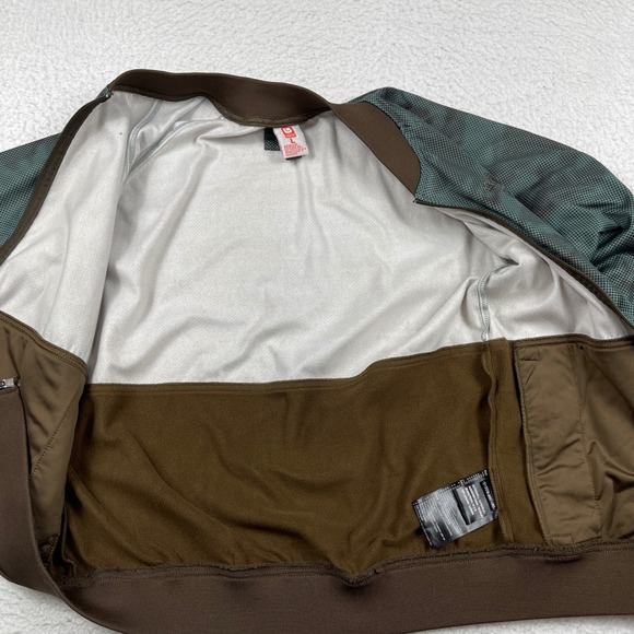 Burton Jacket Mens Large Brown Green 2/1 System Liner Full Zip Thumbholes - Picture 8 of 12